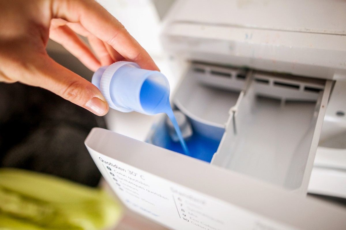 Laundry detergent cause acne